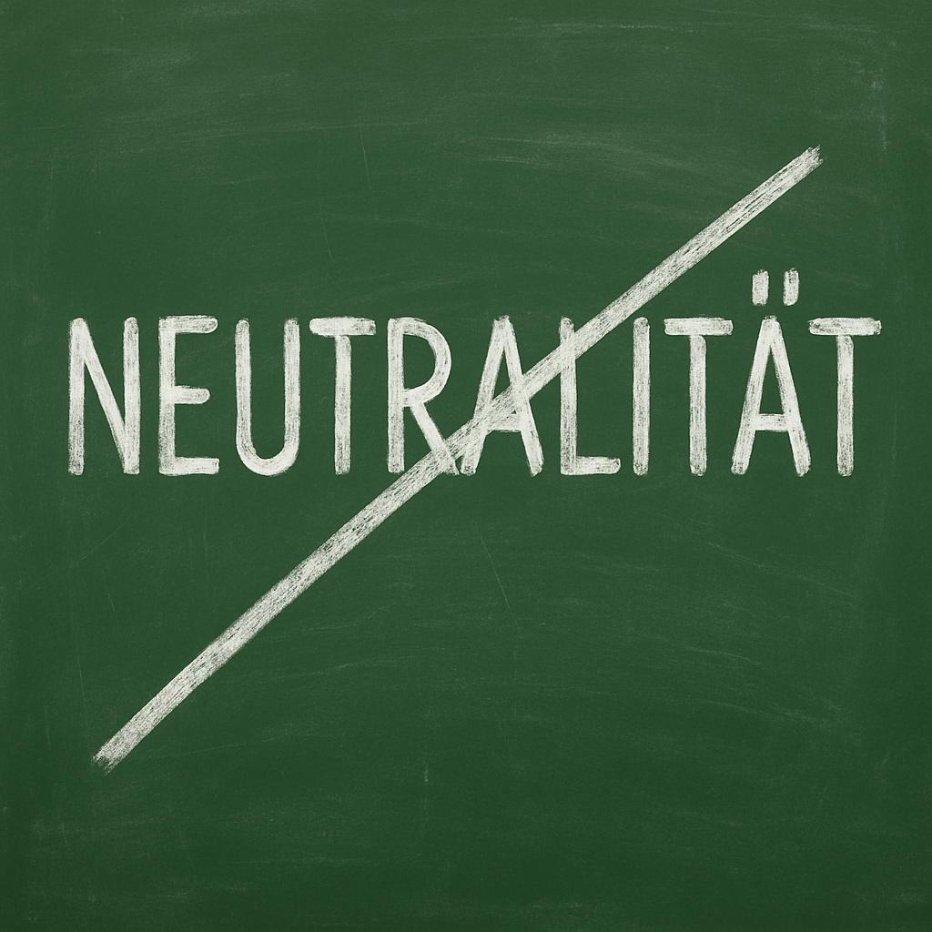 Neutralität gibt es&nbsp;nicht